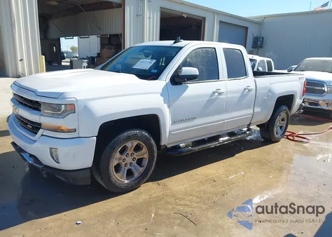 2016 Chevrolet Silverado 1500 2Lt из США, поврежденный, VIN 1GCVKREC6GZ258021